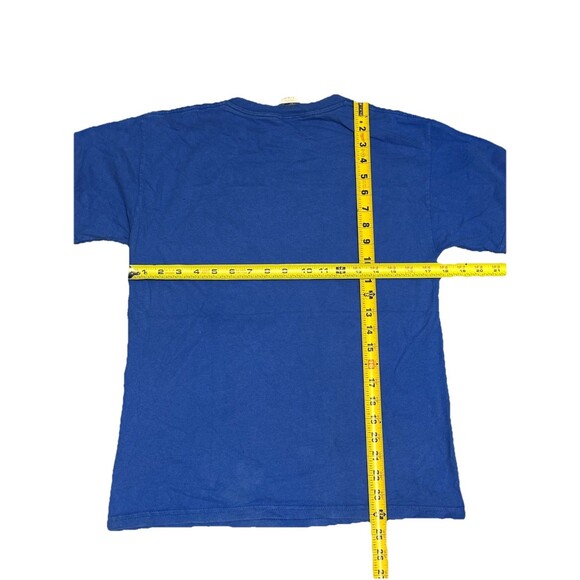 Vintage Speed Racer Shirt Youth Kid SL 14-16 Blue Graphic‎ Short Sleeve Y2K - Picture 5 of 5